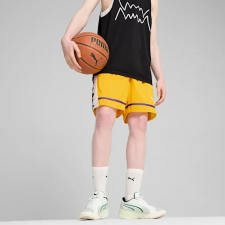 The All Jaws Men's Basketball Shorts | Yellow Sizzle | PUMA New Arrivals | PUMA 