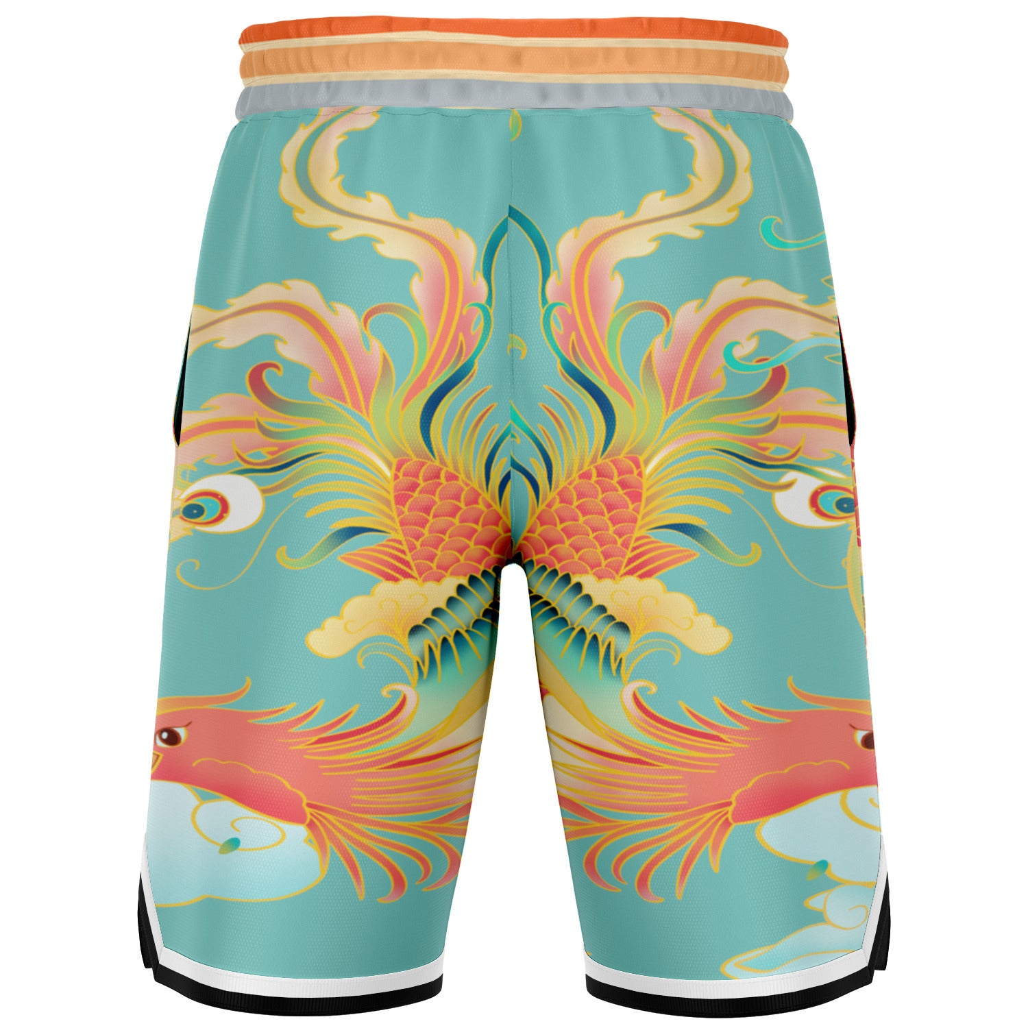 The Koi Dragon Basketball Shorts