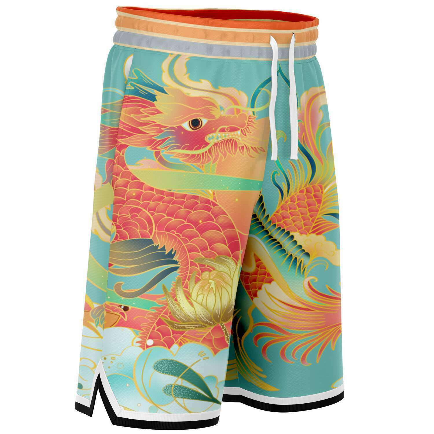 The Koi Dragon Basketball Shorts