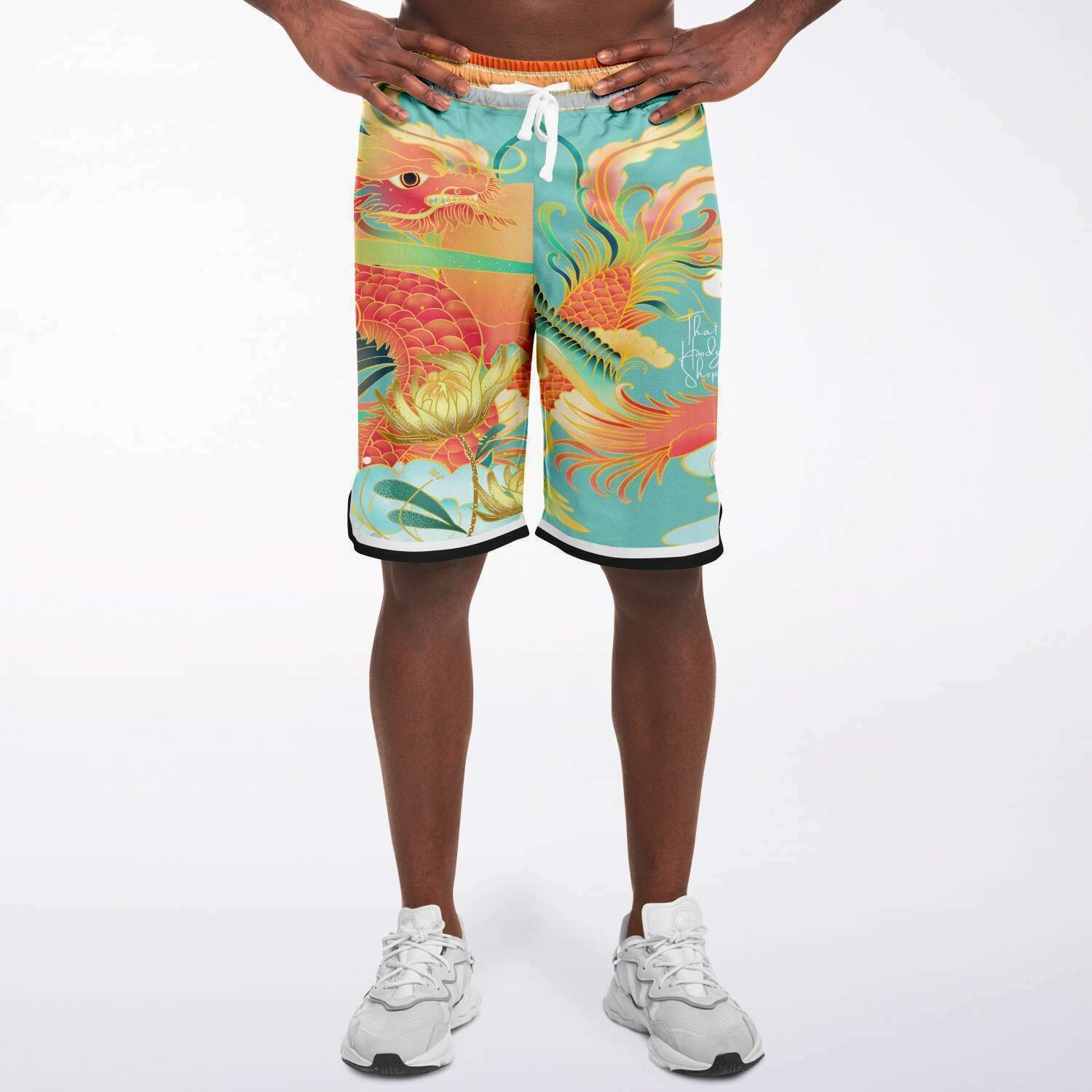 The Koi Dragon Basketball Shorts