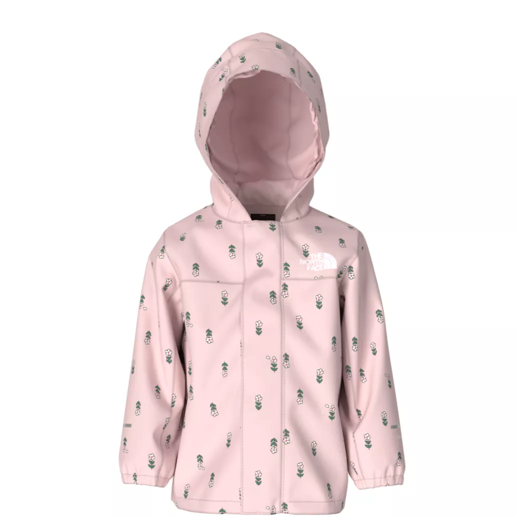 The North Face Purdy Pink Joy Floral Antora Baby Rain Jacket