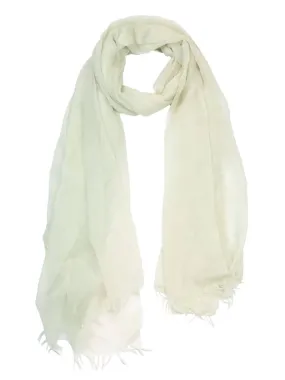 Tissue Woven Scarf Chalk 