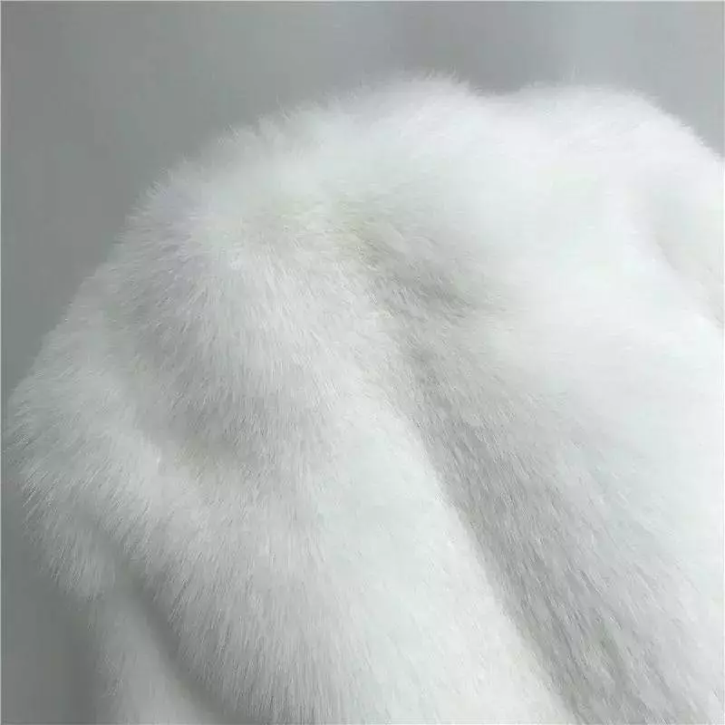 Ultra Plush Mid Length Fox Fur Coat