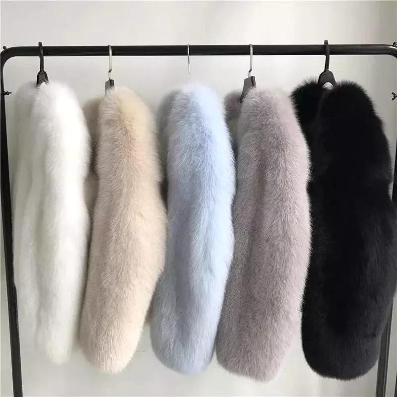 Ultra Plush Mid Length Fox Fur Coat