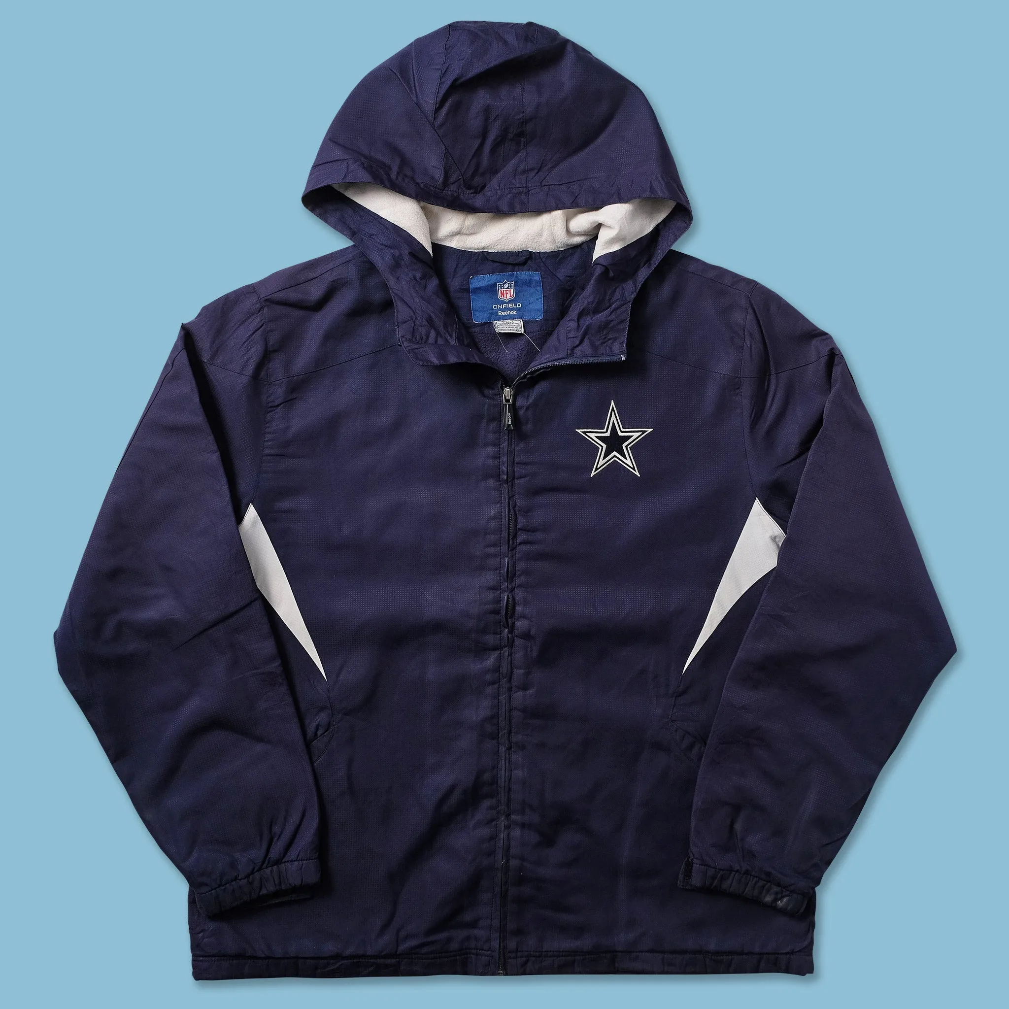 Vintage Reebok Dallas Cowboys Light Jacket Large