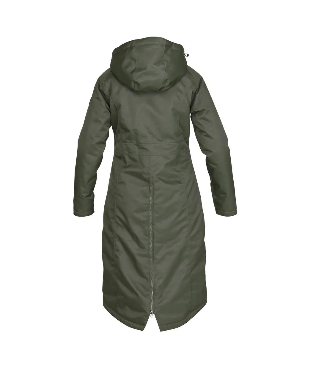 Womens/ladies halcyon waterproof coat green Aubrion