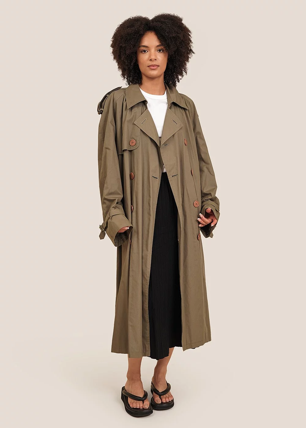 YSL Trench x Blazer Coat